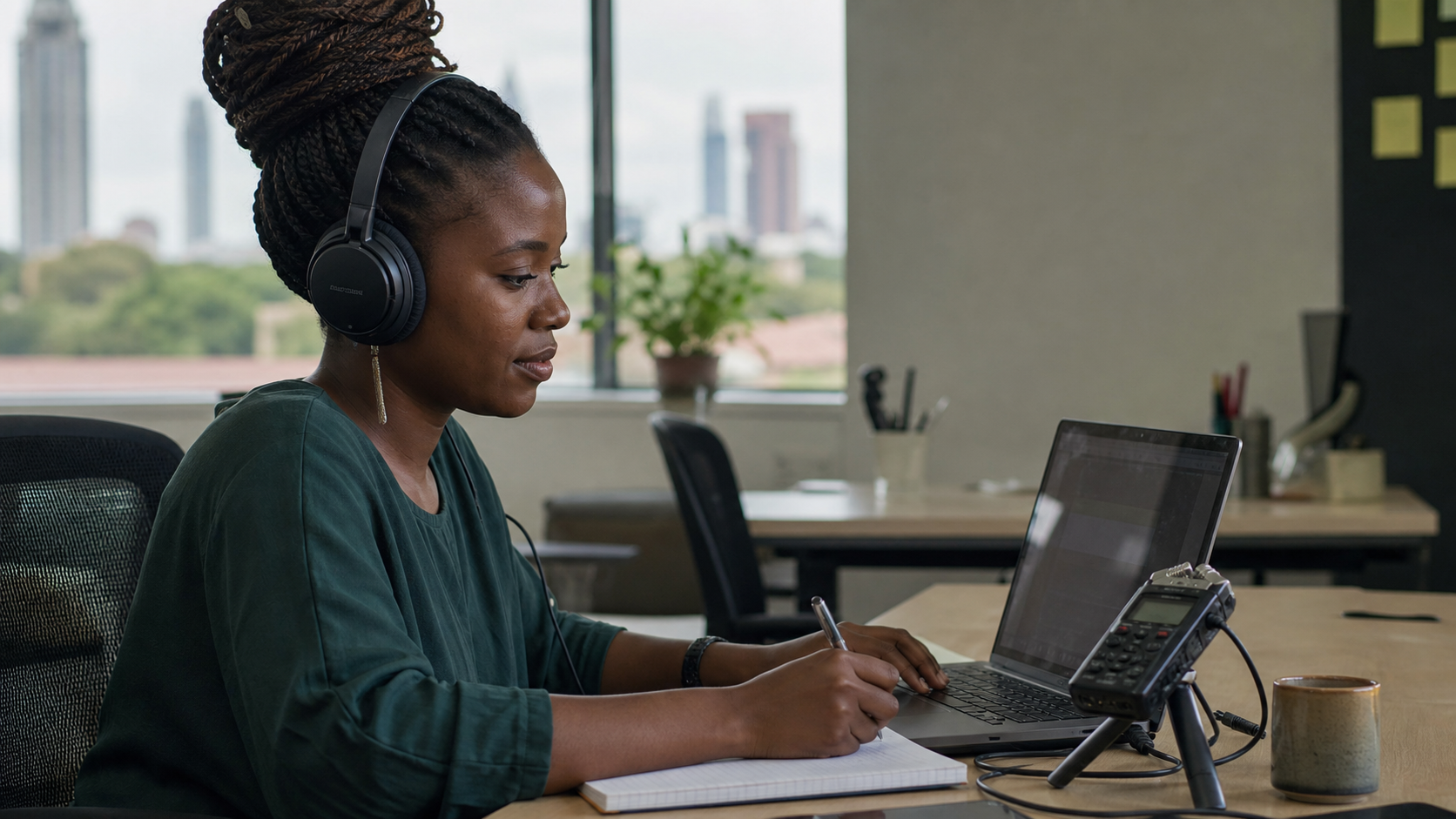 Qualitative Audio and Video Transcription in Kenya